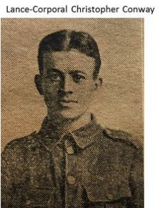 Portrai tof Lance Corporal Christopher Conway