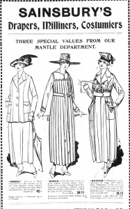 3 looks for the Bromley Fashionistas – c.1918-style
