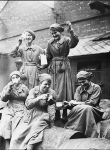 ladies drinking tea