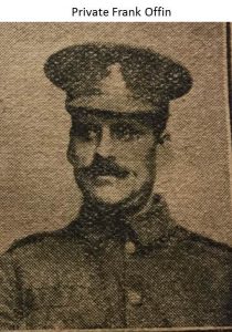 Private Frank Offin 1914