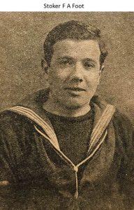Stoker Fred Arthur Foot 1915