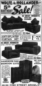 Purchasing Furniture in 1940