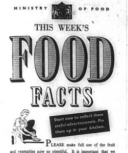 Food Facts, August 1940