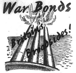 Buy National War Bonds,  Advert 1940