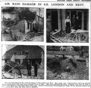 Air Raid Damage - September 1940