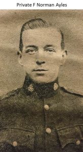 Private Frederick Norman Ayles