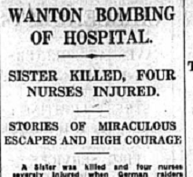 Wanton Bombing of Hospital