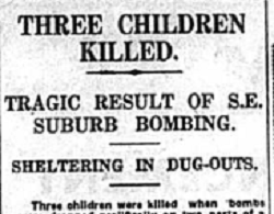 Tragic Result of S.E. Suburb Bombing