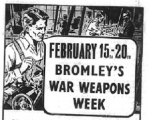 Bromley War Weapons Week