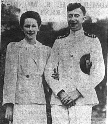 Wedding of Henry Leonard Euler and Miss Jane Bowl in 1941