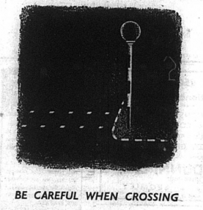Look Out in the Blackout – Advert from WW2