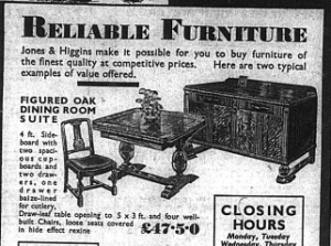 Jones & Higgins: Reliable Furniture