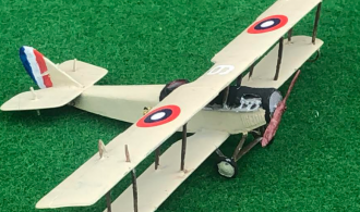 Model of the Curtiss JN-4 aircraft ww1
