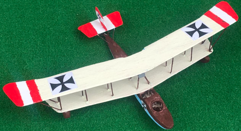 model of the Lohner L aircraft ww1