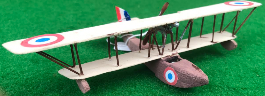Scale model of the Franco British Aviation type c aircraft