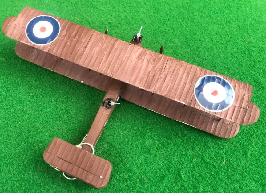 Scale Model fo the Vickers Vimy aircraft