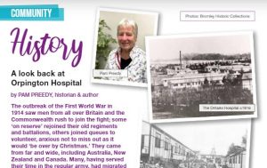 A look back at the history of Orpington Hospital - article by Pam Preedy