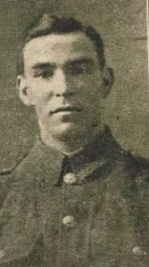 Portrait of Gunner F. Bateman