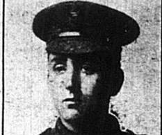 Rifleman Bertram Edgar Spark - 1917